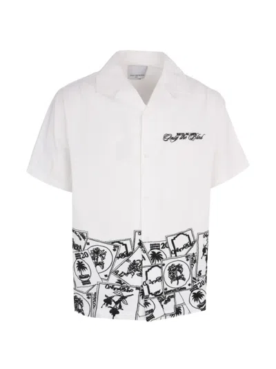 Only The Blind The Rivera Stamp Short-sleeve Shirt In White