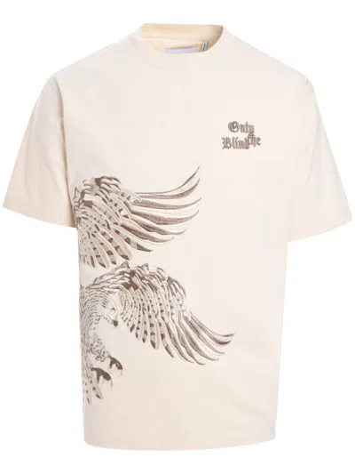 Only The Blind Undyed Falcon T-shirt In Neutrals