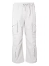 Only The Blind Utility Cargo Glacier Trousers In White