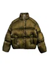 Only The Blind Woodland Padded Jacket In Green