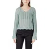 Only Turquoise Recycled Cotton Sportswear In Green