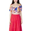 Only Viscose Tops & Women's T-shirt In Yellow
