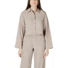Only Beige Viscose Blouse In Neutral
