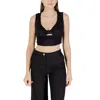 Only Black Viscose Top In Black