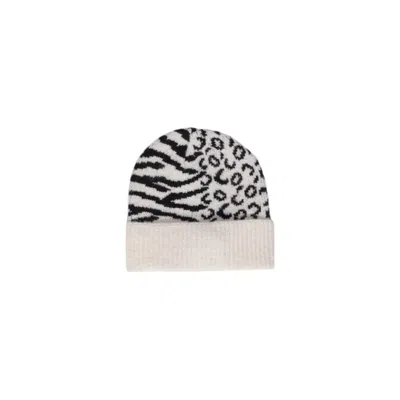 Only White Acrylic Hat In Neutral