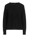 Only Woman Cardigan Black Size Xl Wool, Polyester, Alpaca Wool, Nylon, Elastane In Black