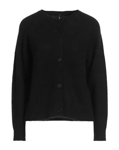 Only Woman Cardigan Black Size Xl Wool, Polyester, Alpaca Wool, Nylon, Elastane