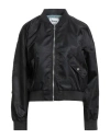 Only Woman Jacket Black Size M Polyamide In Black