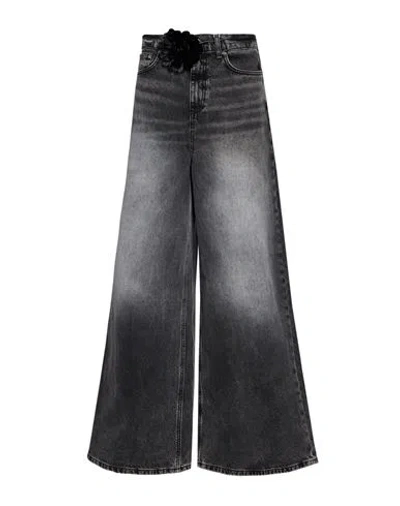 Only Woman Jeans Black Size 29w-34l Cotton
