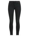 Only Woman Jeans Black Size S-30l Cotton, Recycled Cotton, Polyester, Elastane In Black