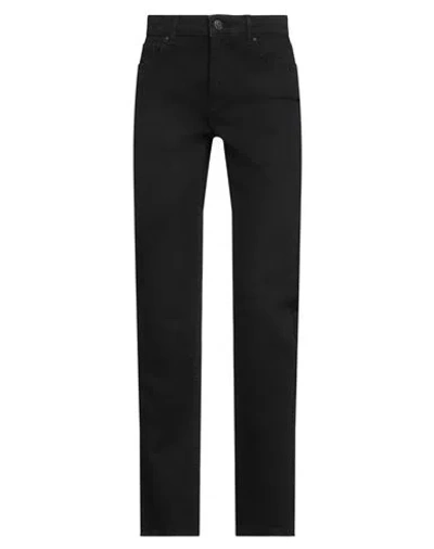 Only Woman Jeans Black Size Xs-32l Cotton, Polyester, Viscose, Elastane In Animal Print