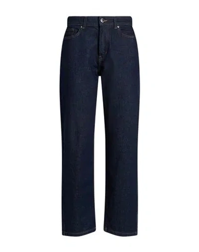 Only Woman Jeans Blue Size 25w-34l Cotton, Recycled Cotton, Elastane