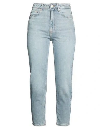 Only Woman Jeans Blue Size 29w-30l Cotton, Recycled Cotton, Elastane