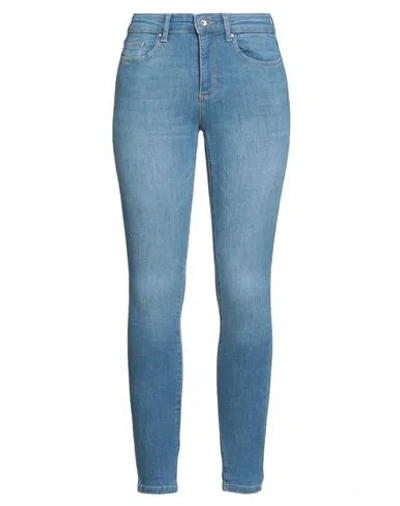 Only Woman Jeans Blue Size 30w-30l Cotton, Recycled Cotton, Polyester, Elastane
