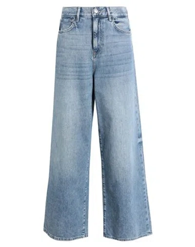 Only Woman Jeans Blue Size 29w-32l Cotton, Elastomultiester