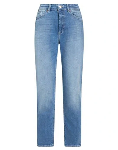 Only Woman Jeans Blue Size S Cotton, Elastane