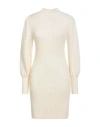 Only Woman Mini Dress Ivory Size L Viscose, Nylon, Polyester In White
