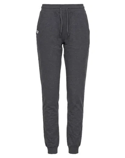 Only Woman Pants Charcoal Size M Cotton, Polyester In Grey