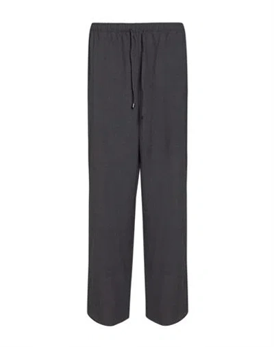 Only Woman Pants Charcoal Size Xl Polyester, Viscose, Elastane In Black