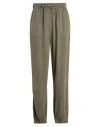 ONLY ONLY WOMAN PANTS MILITARY GREEN SIZE XL TENCEL LYOCELL