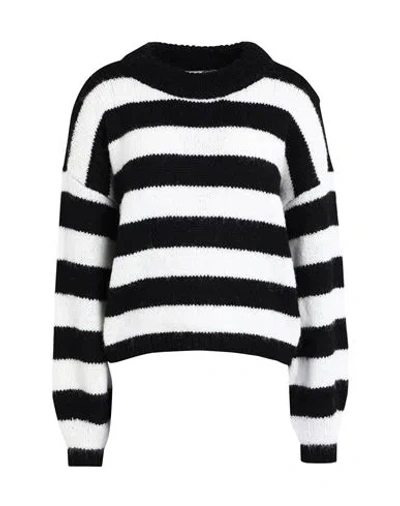 Only Woman Sweater Black Size Xl Recycled Polyester, Polyester