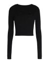 Only Woman Sweater Black Size Xl Viscose, Nylon