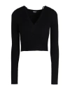 Only Woman Sweater Black Size Xl Viscose, Nylon