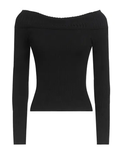Only Woman Sweater Black Size Xs Viscose, Nylon