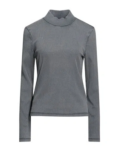 Only Woman T-shirt Grey Size L Cotton, Elastane In Gray