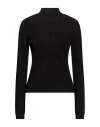Only Black Polyester Turtleneck In Black