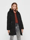 Only Women's Outerwear And Jackets  15205369 Dolly Long Puffer In Black