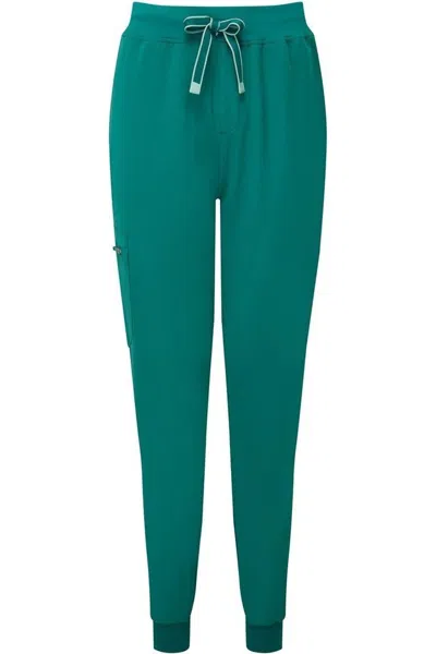 Onna Women's Energized Stretch Jogger Scrub Pants In Green