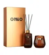 Onno Eclectic Ginger Fig Candle And Diffuser Gift Set In Yellow