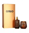 Onno Eclectic Ginger Fig Candle And Room Spray Gift Set In Yellow