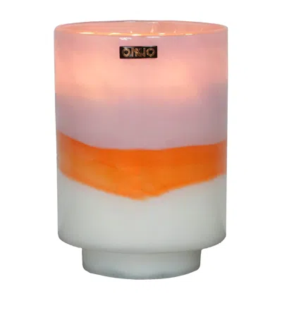 Onno Extra Large Art Angele Secret Romance Candle In Pink
