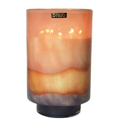 Onno Extra Large Romance 7-wick Candle In Pink
