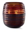 Onno Extra Large Zanzibar Sphere Candle In Brown