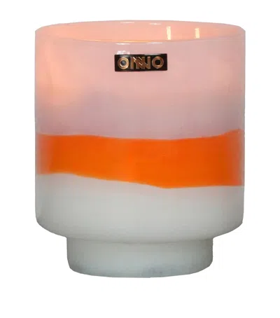 Onno Large Art Angele Secret Romance Candle In Pink