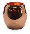 Onno Large Cape Copper Zanzibar Candle In Metallic