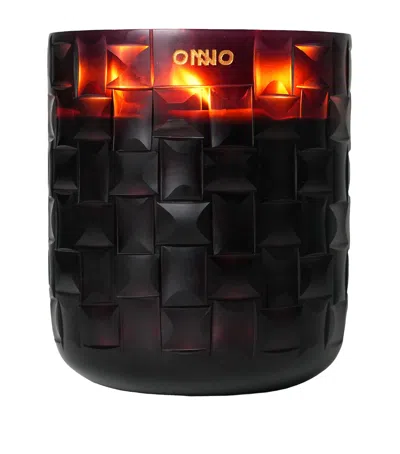 Onno Medium Chess Burgundy Cashmere Candle