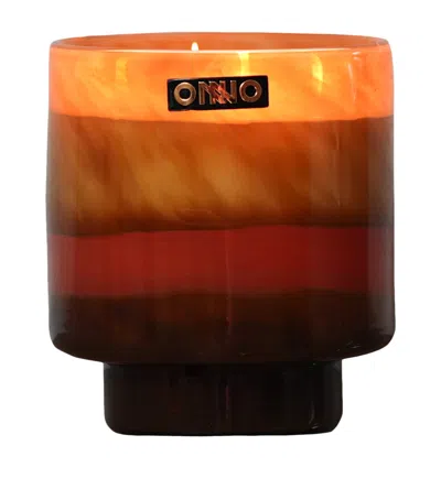 Onno Medium Romy Cashmere Candle In Orange
