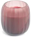 Onno Ruby Glass Candle In Pink