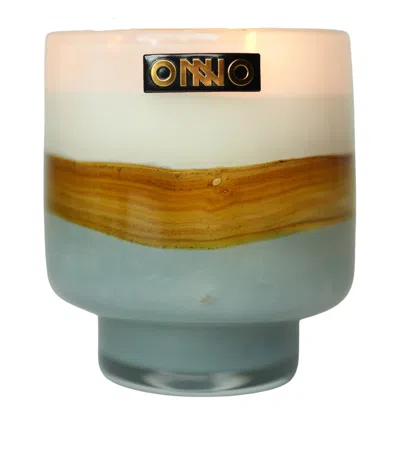 Onno Small Art Riva Sunset 3-wick Candle In Beige