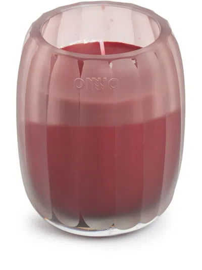 Onno Small Ruby Candle In Red