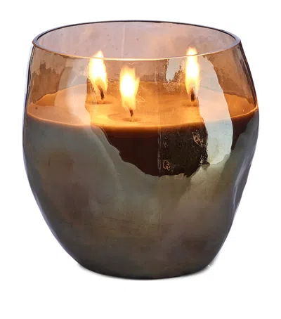 Onno Small Sage Cape Champagne Candle In Black