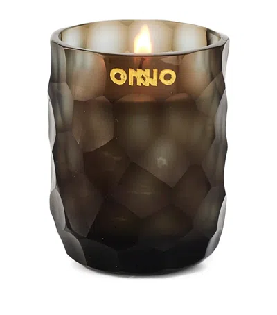 Onno Warm Fireplace Eternal 60 Candle In Green