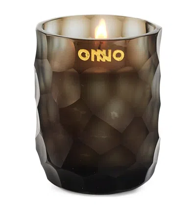 Onno White Bouquet Eternal 60 Candle In Green