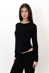 On/off Essentials The Everyday Longsleeve In Black
