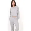 On/off Essentials The Solace Crew Neck Pullover In White