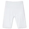 On/off Essentials Women's Bamboo Biker Shorts - White In White